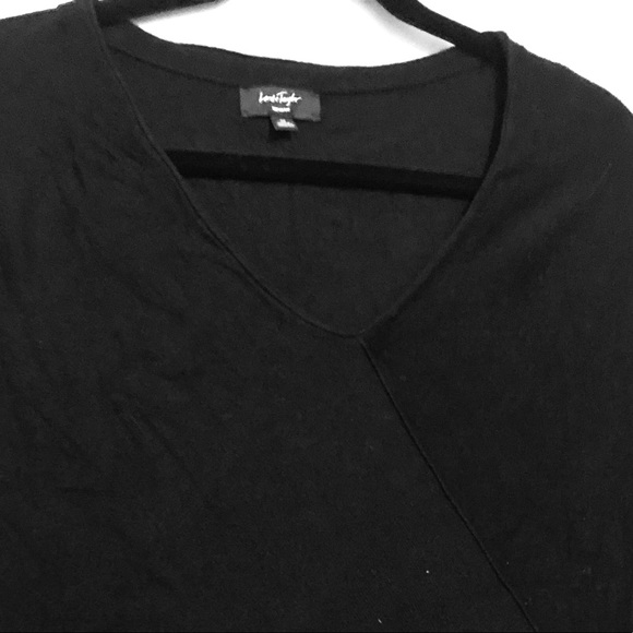 Lord & Taylor asymmetrical black sweater - Picture 5 of 6